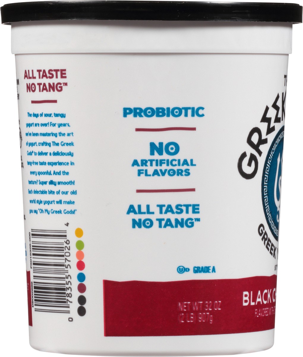 slide 6 of 11, The Greek Gods Black Cherry with Honey Greek Style Yogurt 32 oz. Tub, 32 oz