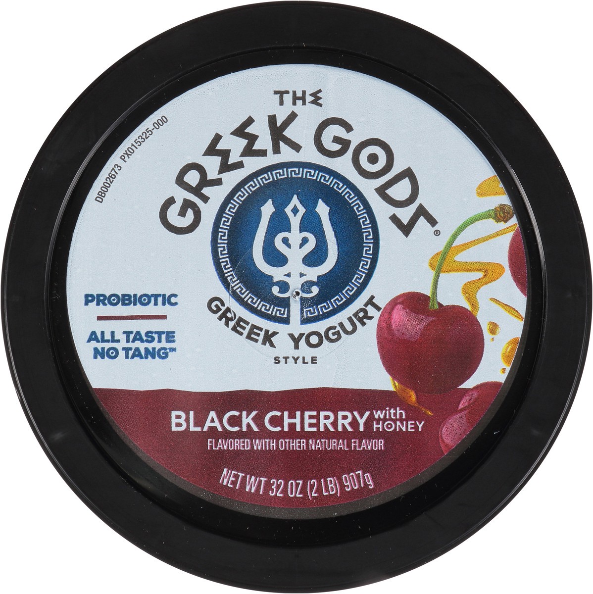 slide 8 of 11, The Greek Gods Black Cherry with Honey Greek Style Yogurt 32 oz. Tub, 32 oz