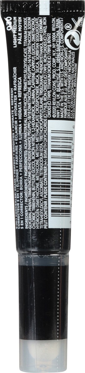 slide 4 of 9, Revlon ColorStay Skin Awaken Light Medium 5-in-1 Concealer 0.27 fl oz, 0.27 fl oz
