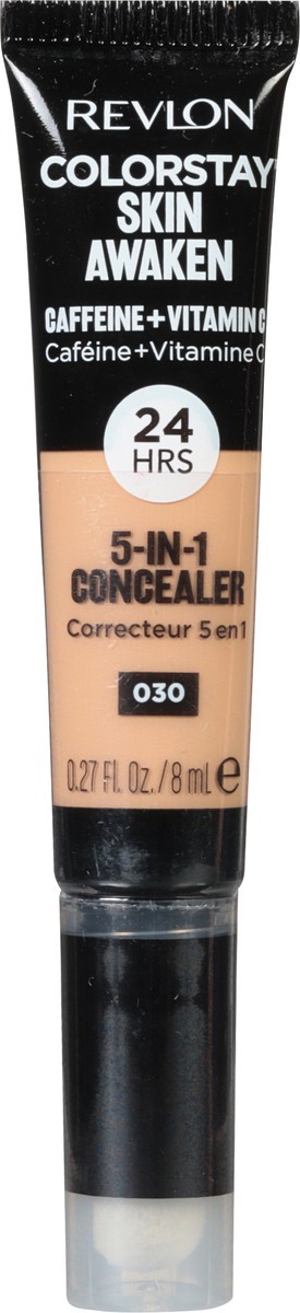 slide 7 of 9, Revlon ColorStay Skin Awaken Light Medium 5-in-1 Concealer 0.27 fl oz, 0.27 fl oz