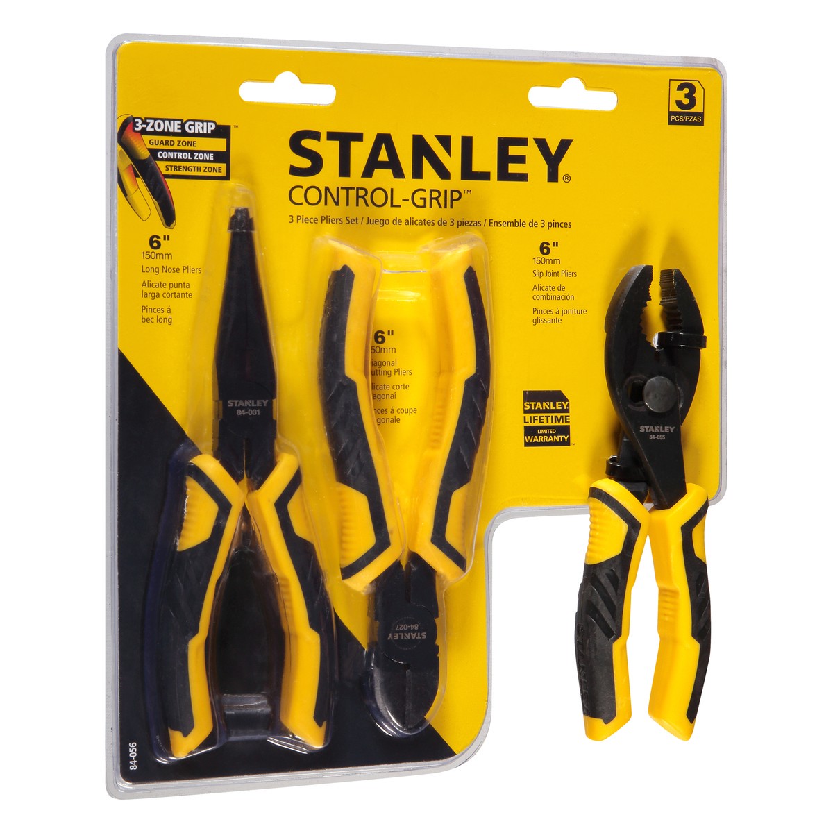 slide 9 of 10, Stanley Pliers Et, 3 ct