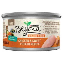 Purina Beyond Chicken and Sweet Potato Recipe Grain Free Wet Cat Food Pate