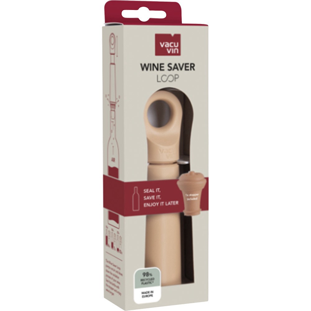 slide 1 of 1, Vacu Vin Wine Saver Loop Terra, 1 ct