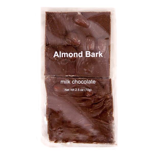 slide 1 of 1, L&B Milk Chocolate Almond Bark, 2.5 oz
