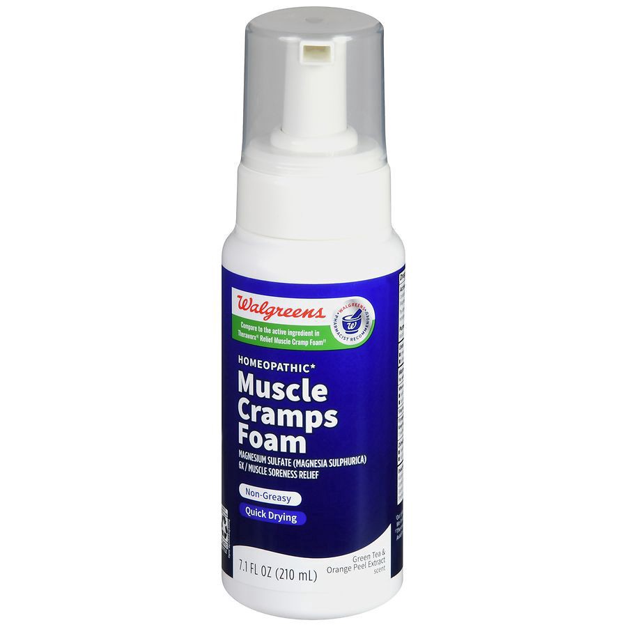 slide 1 of 5, Walgreens Muscle Cramp and Spasm Relief Foam, 7.1 oz