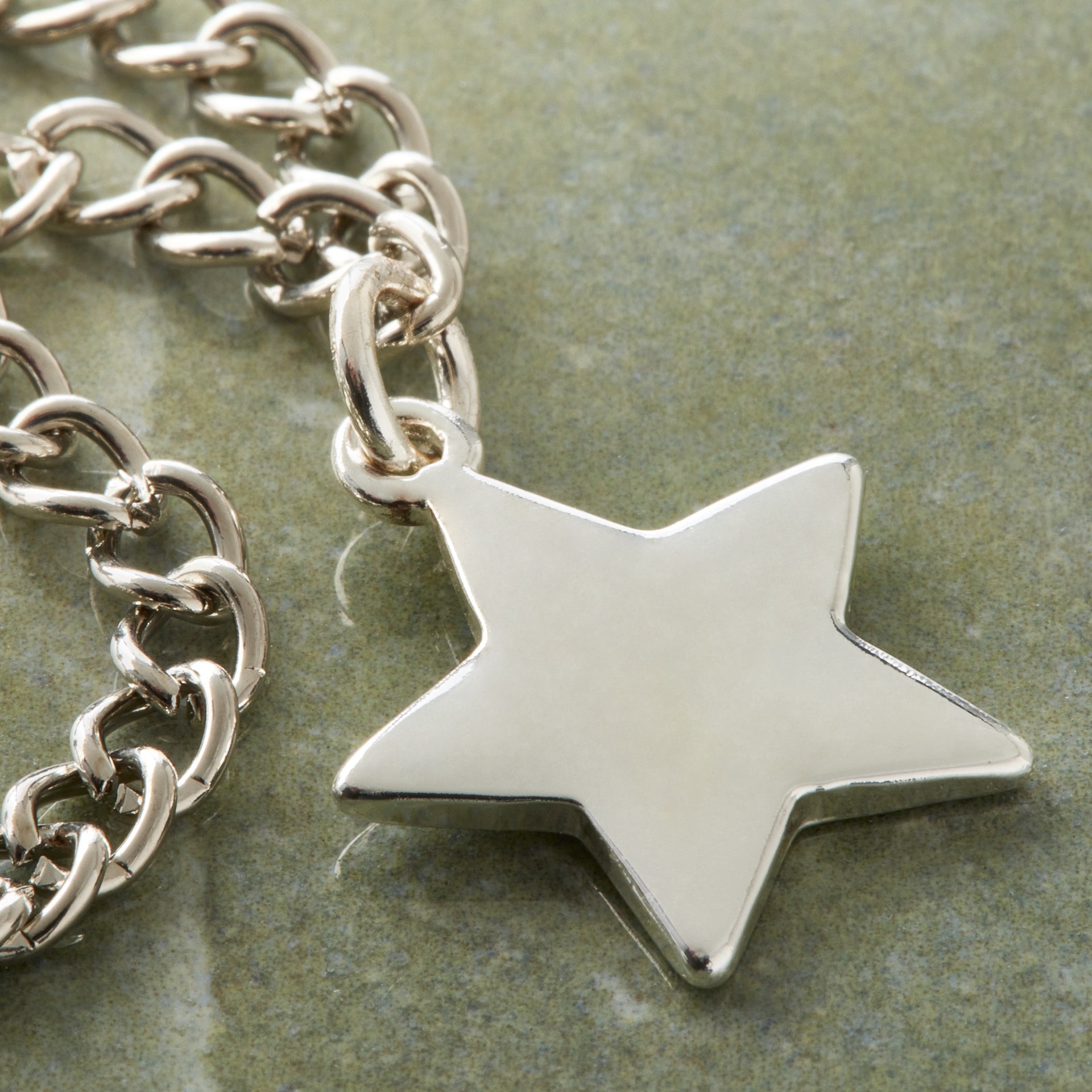 slide 2 of 4, Charmalong Silver Plated Star Charm By Bead Landing, 0.8 in x 0.6 in x 0.2 in