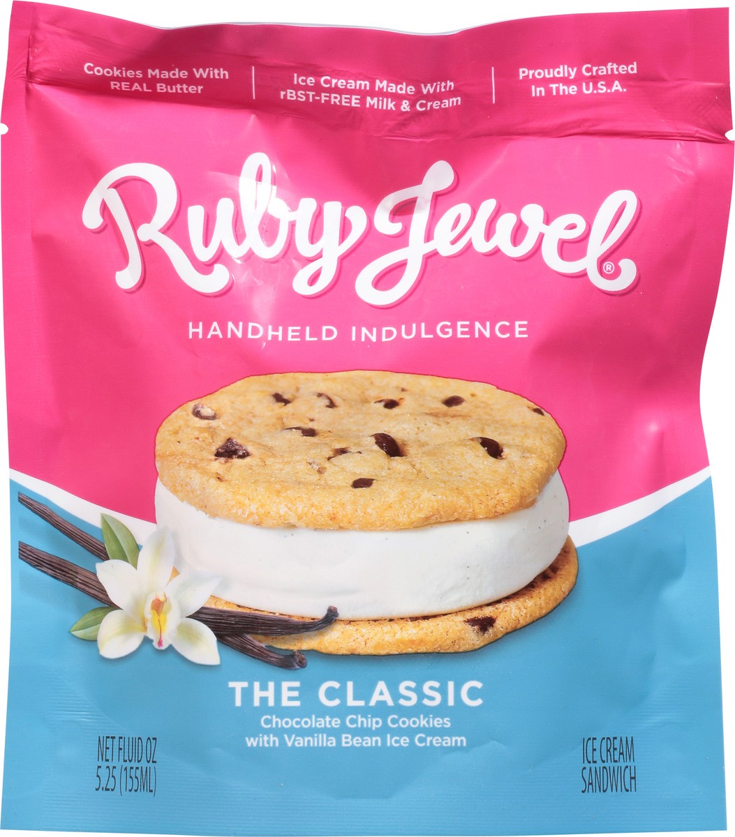 slide 5 of 9, Ruby Jewel Chocolate Chip Cookie Sandwich, 5.25 oz