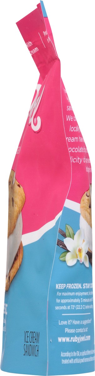 slide 6 of 9, Ruby Jewel Chocolate Chip Cookie Sandwich, 5.25 oz