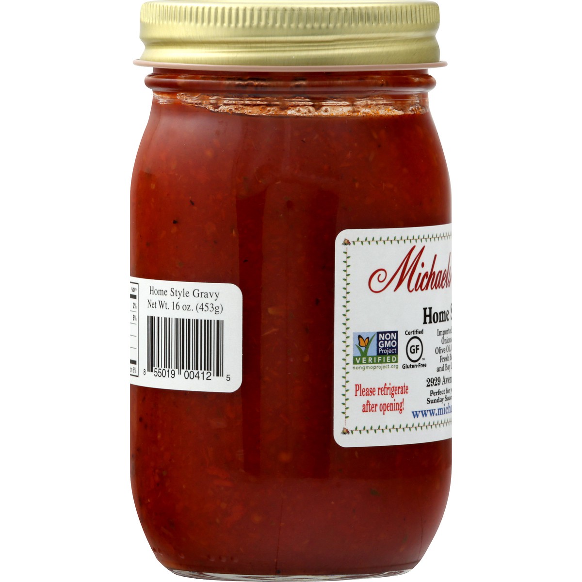 slide 7 of 11, Michael's of Brooklyn Michaels Of Brooklyn Home Style Gravy Pasta Sauce, 16 oz