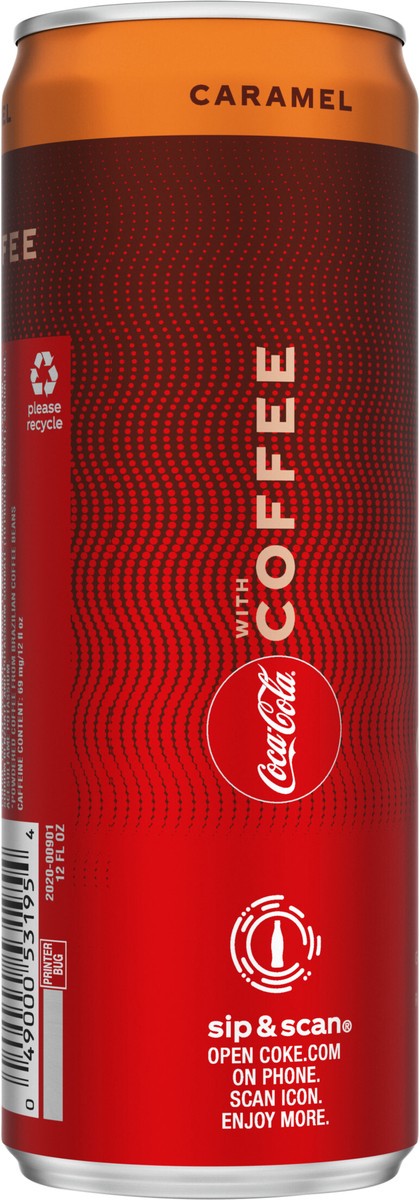 slide 7 of 7, Coke With Coffee Caramel, 12 fl oz