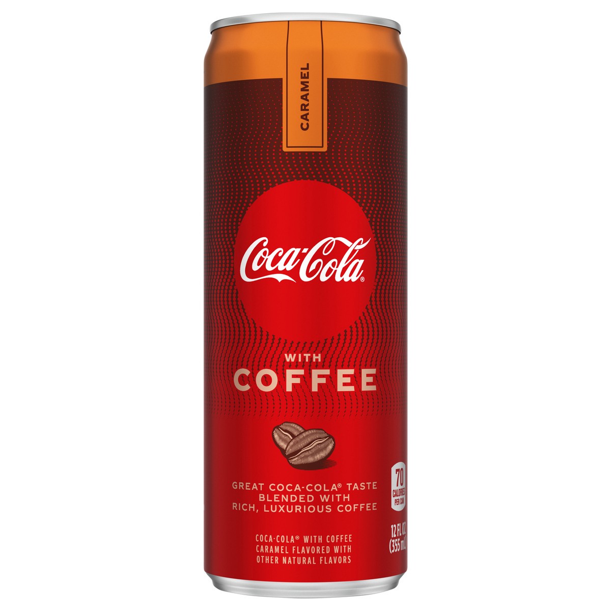 slide 1 of 7, Coke With Coffee Caramel, 12 fl oz