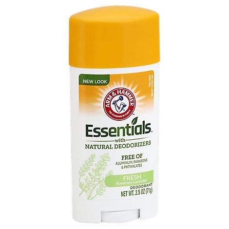 slide 1 of 1, Arm & Hammer Essentials Deodorant Fresh, 2.5 oz