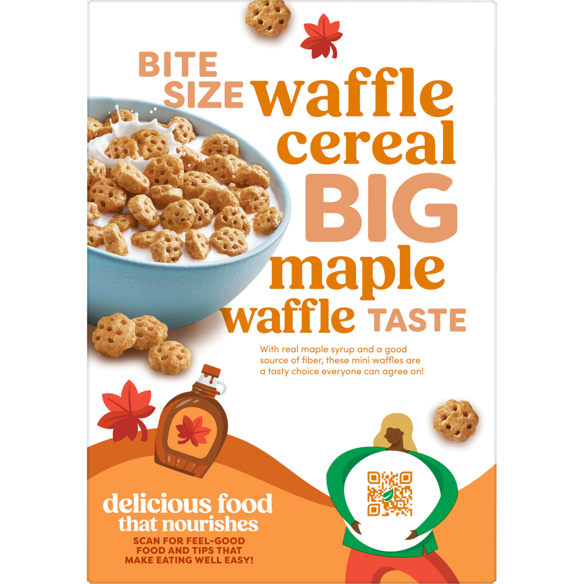 slide 7 of 8, Kashi Cereal Maple Crspyt Wfl Bts, 9.5 oz