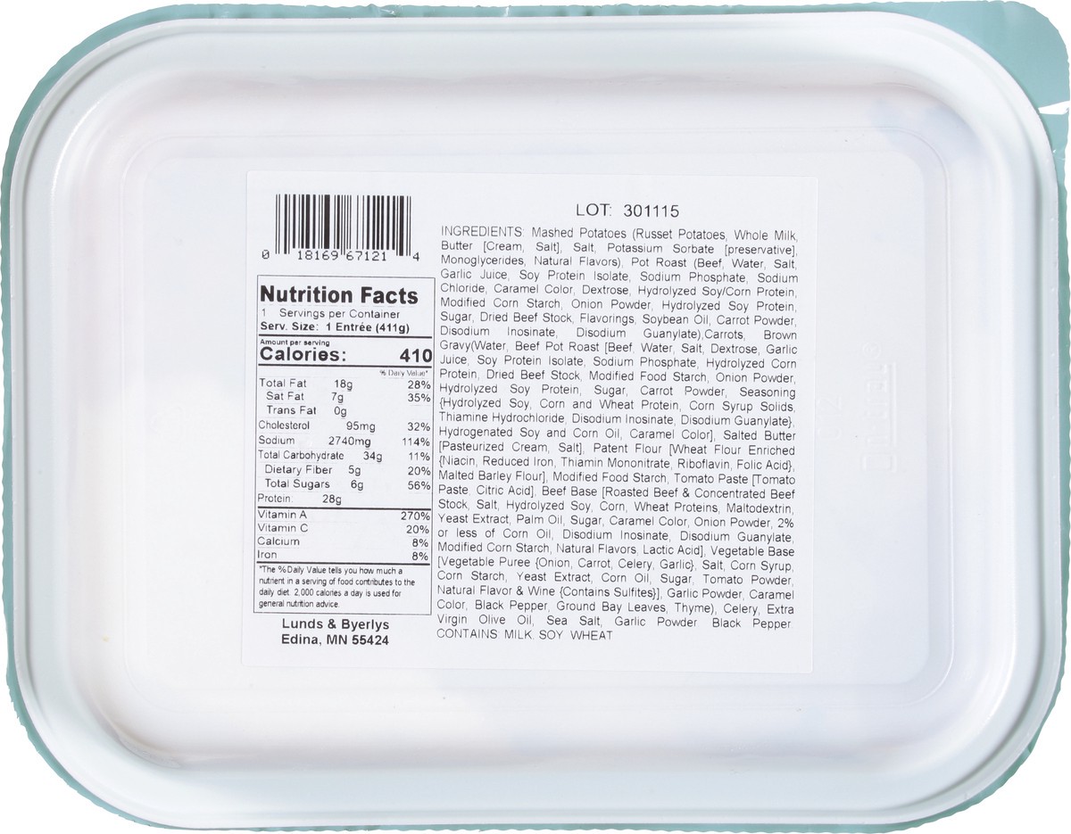 slide 2 of 9, Lunds & Byerlys Pot Roast Meal 14.5 oz, 14.5 oz