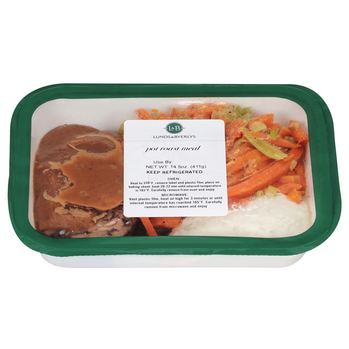slide 1 of 9, Lunds & Byerlys Pot Roast Meal 14.5 oz, 14.5 oz