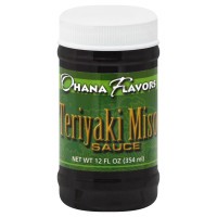 slide 1 of 1, Ohana Flavors Teriyaki Miso Sauce, 12 oz