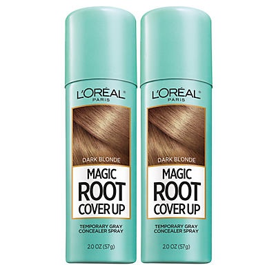 slide 1 of 1, L'Oréal Paris Magic Root Cover Up Dark Blonde Twin Pack, 2 oz
