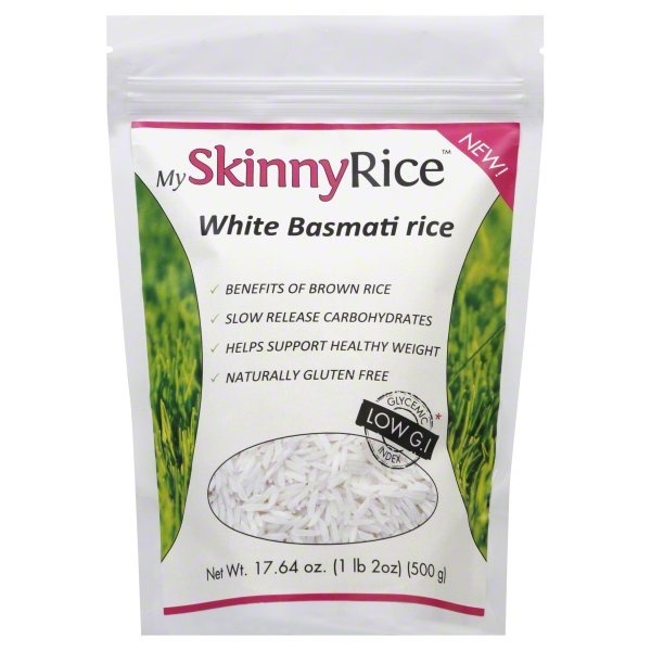 slide 1 of 16, My Skinny Rice White Basmati Rice, 17.64 oz