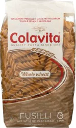 Colavita Whole Wheat Cut Fusilli Pasta
