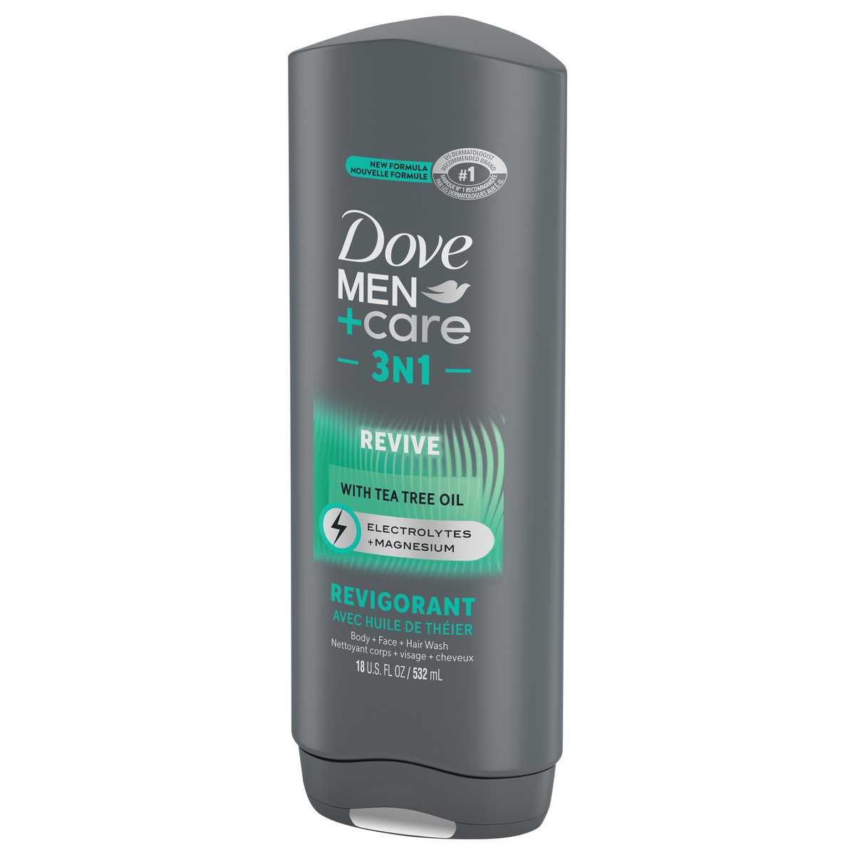 slide 6 of 9, Dove Men+Care 3N1 Revive Post-Workout Body Wash, 18 fl oz