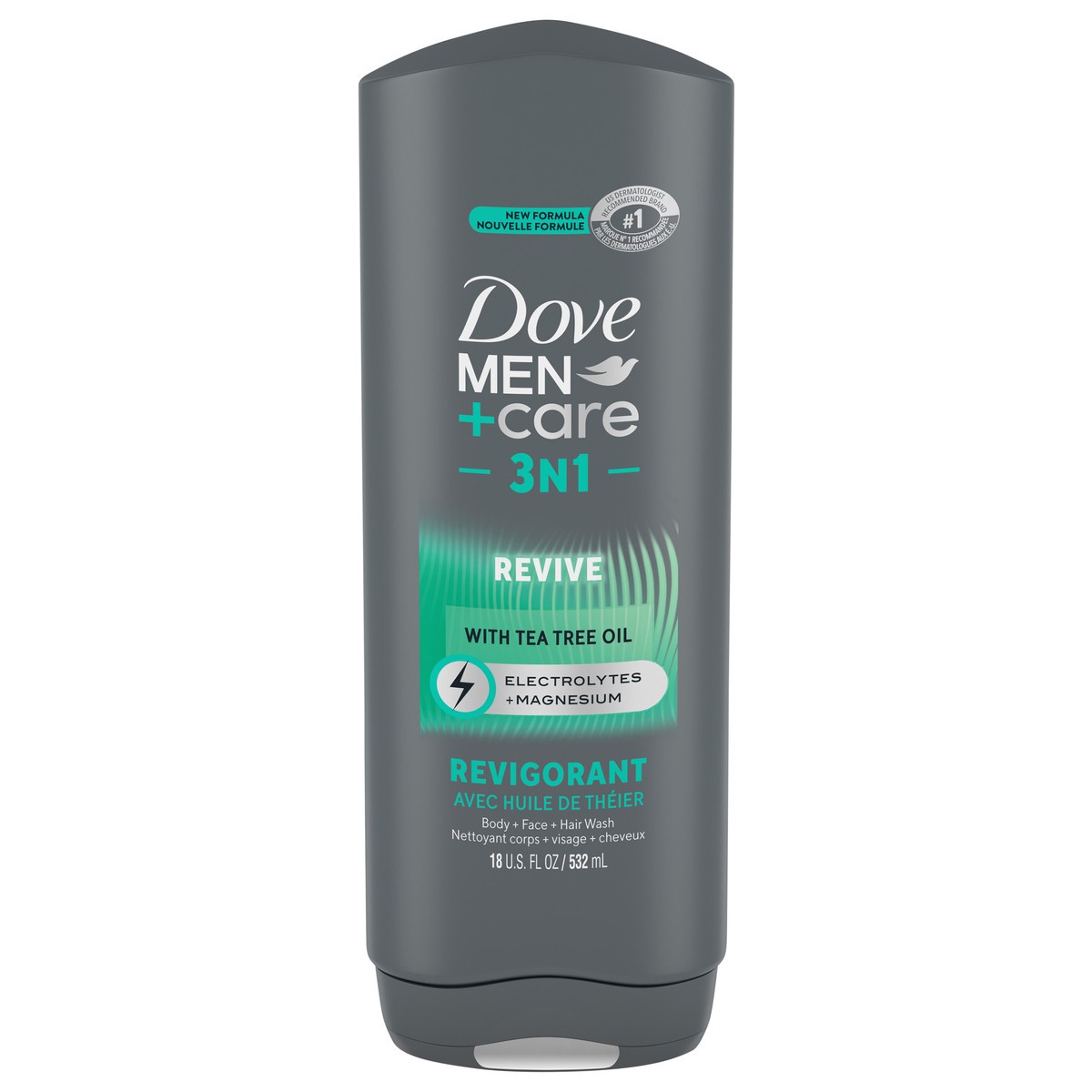 slide 1 of 9, Dove Men+Care 3N1 Revive Post-Workout Body Wash, 18 fl oz