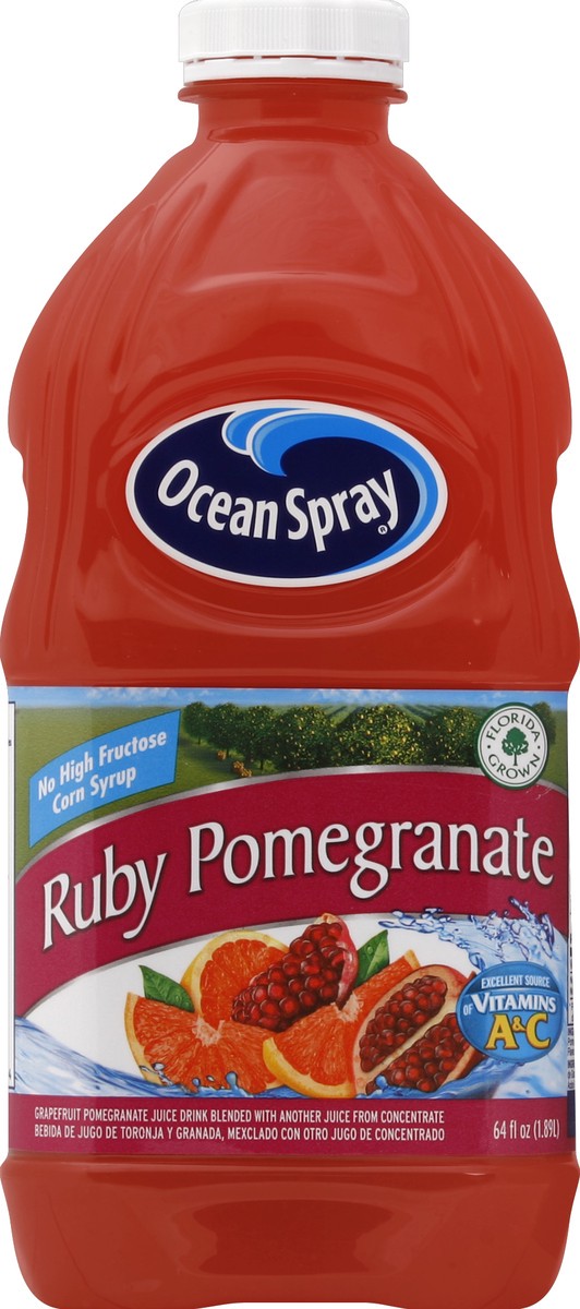 slide 1 of 4, Ocean Spray Juice Drink 64 oz, 64 oz