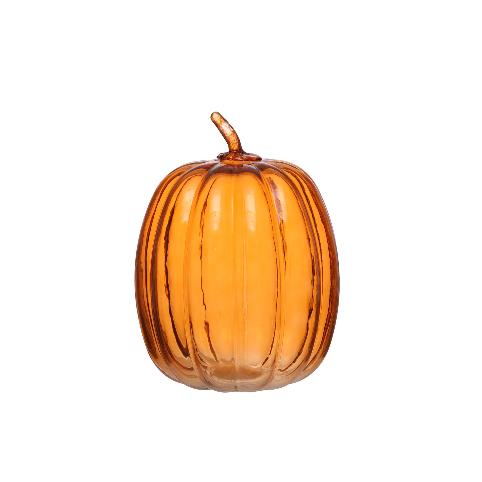 slide 2 of 2, 8" Glass Pumpkin By Ashland, 8 in