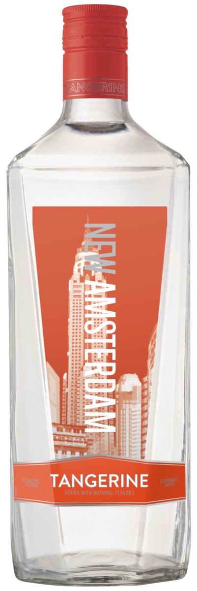 slide 2 of 5, New Amsterdam Tangerine Flavored Vodka 1.75L, 1.75 liter