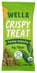 Wella Honey Matcha Crispy Treat Bar