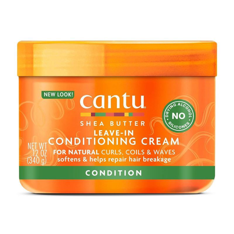 slide 1 of 2, Cantu Repair Cream Natural Leave In, 12 oz