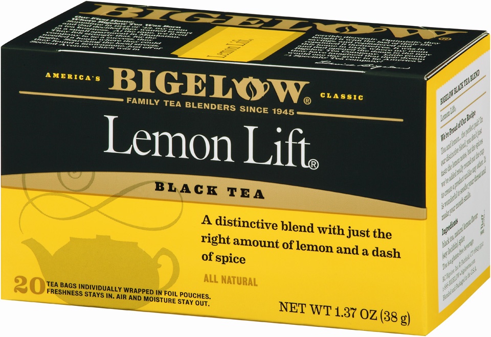 slide 3 of 7, Bigelow Lemon Lift Black Tea, 20 ct