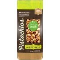 slide 1 of 1, Simple Truth Roasted & Salted Pistachios, 32 oz