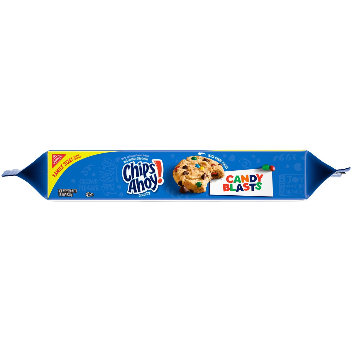 slide 12 of 14, Chips Ahoy! Nabisco Chips Ahoy Candy Blasts Cookies, 18.9 oz