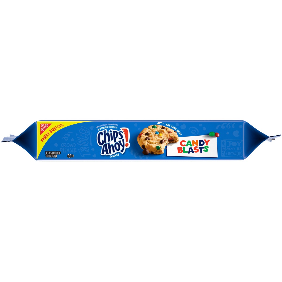 slide 13 of 14, Chips Ahoy! Nabisco Chips Ahoy Candy Blasts Cookies, 18.9 oz