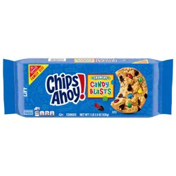 CHIPS AHOY! Crunchy Candy Blasts Chocolate Chip Cookies, Family Size, 18.9 oz