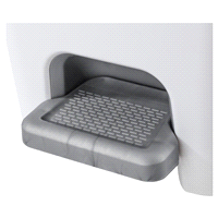 slide 14 of 25, Sterilite Rectangular Step-on Wastebasket Black, 2.7 gal