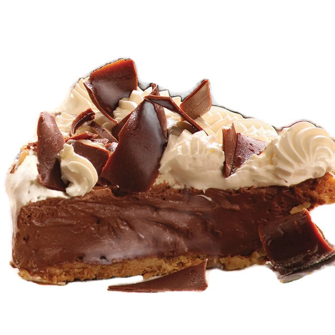 slide 1 of 1, Tippin's French Silk Pie Slice, 3 oz