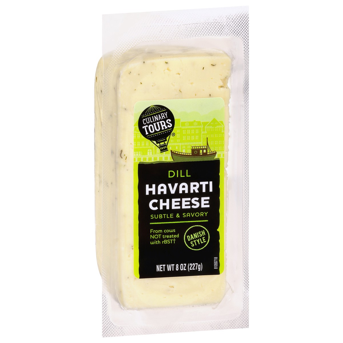 slide 3 of 16, Culinary Tours Danish Style Dill Havarti Cheese 8 oz, 8 oz