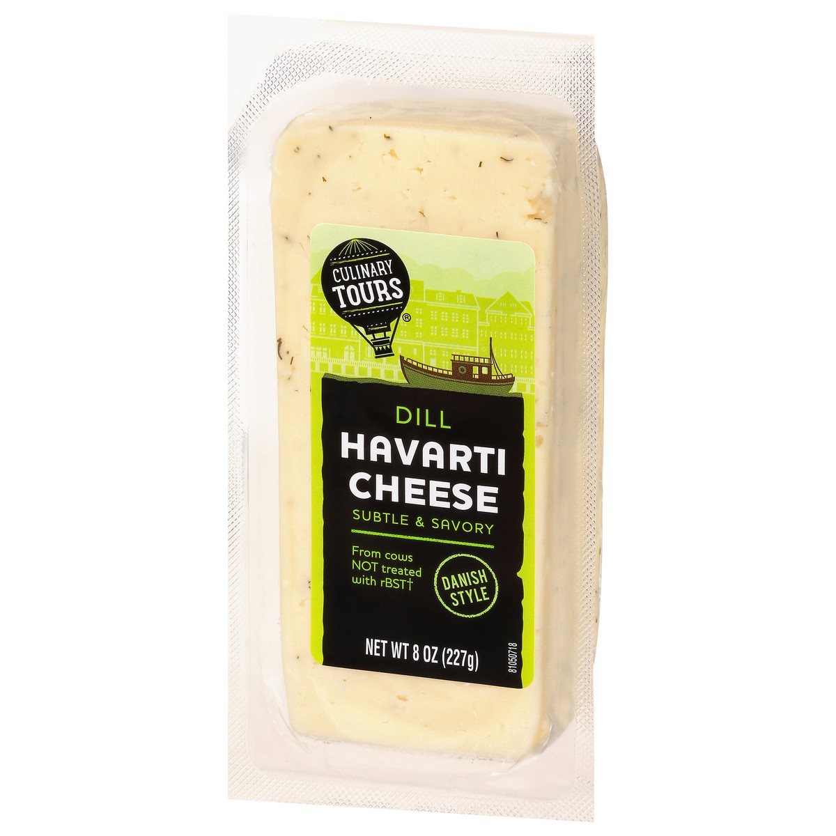 slide 7 of 16, Culinary Tours Danish Style Dill Havarti Cheese 8 oz, 8 oz