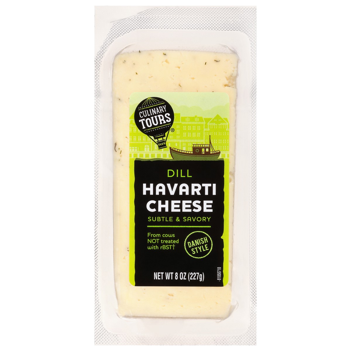 slide 16 of 16, Culinary Tours Danish Style Dill Havarti Cheese 8 oz, 8 oz
