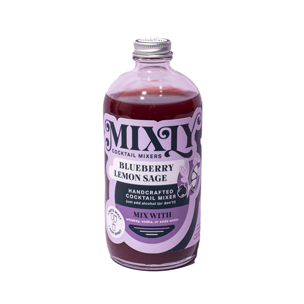 slide 1 of 1, Mixly Blueberry, Lemon & Sage Mix, 16 fl oz