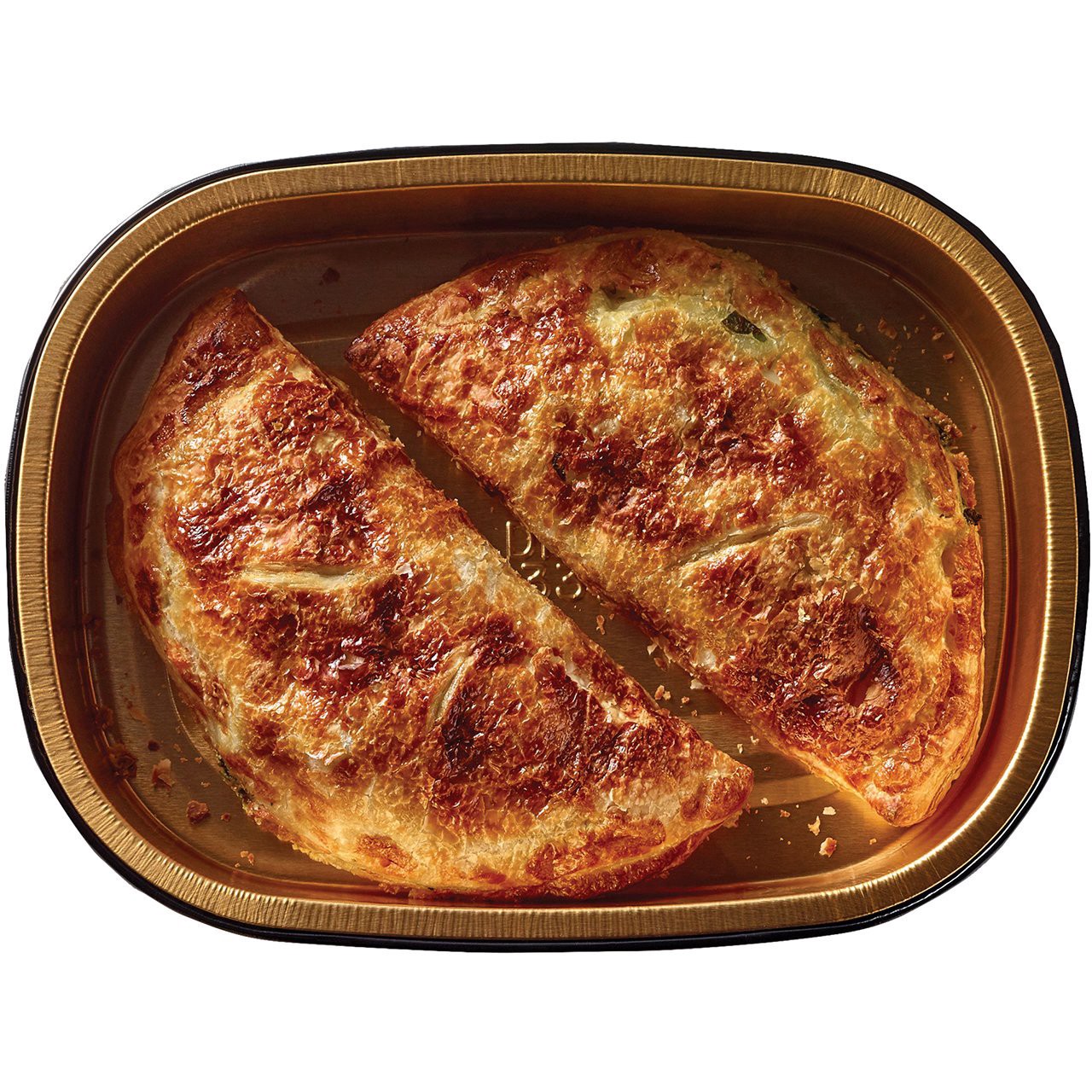 slide 1 of 1, Meal Simple by H-E-B Spinach Feta Salmon Empanadas, 7.54 oz