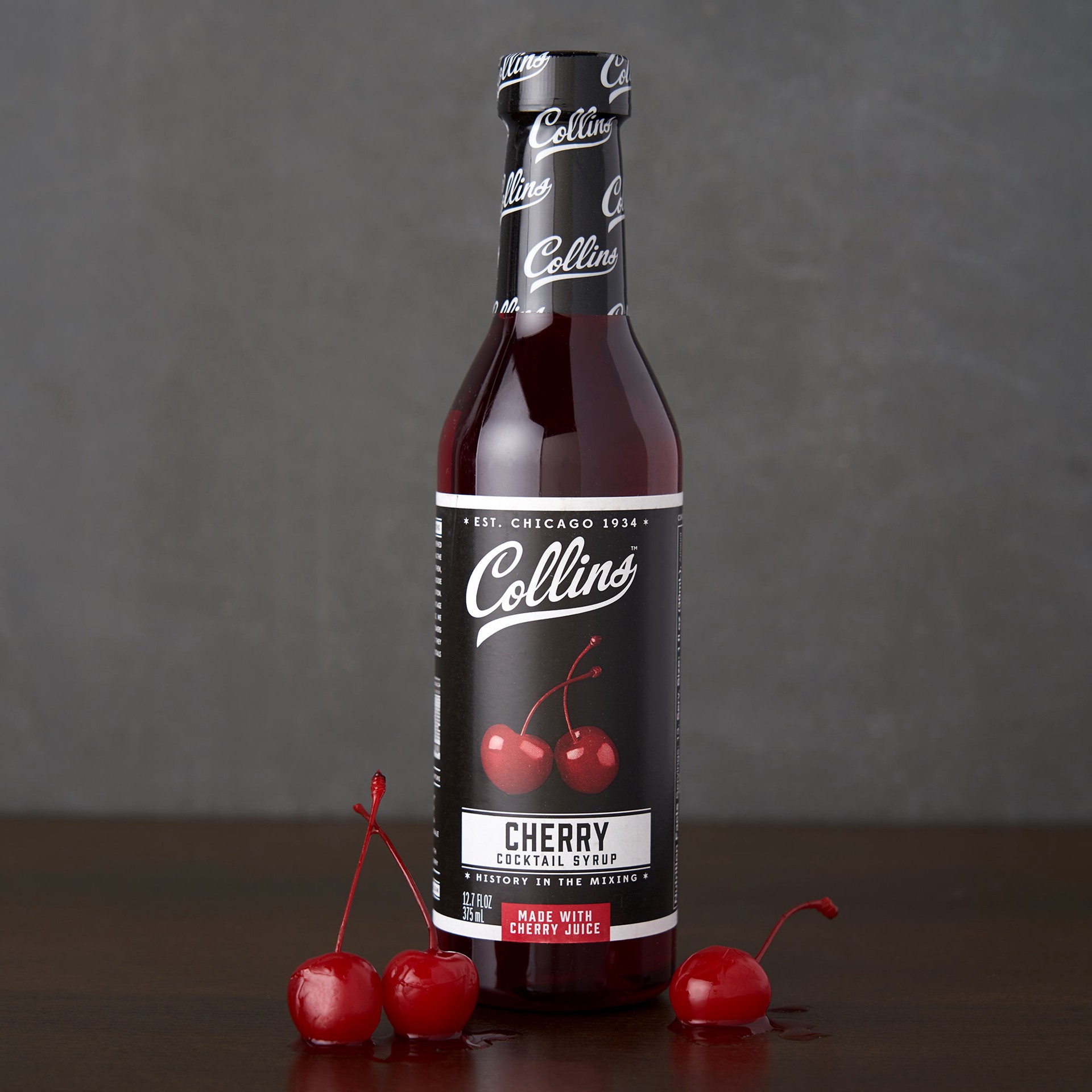 slide 3 of 4, Collins Cherry Cocktail Syrup, 1 ct