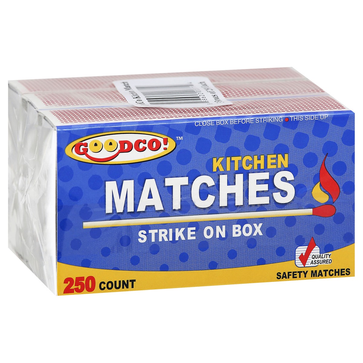 slide 11 of 12, GoodCo Kitchen Matches 250 ea, 250 ct