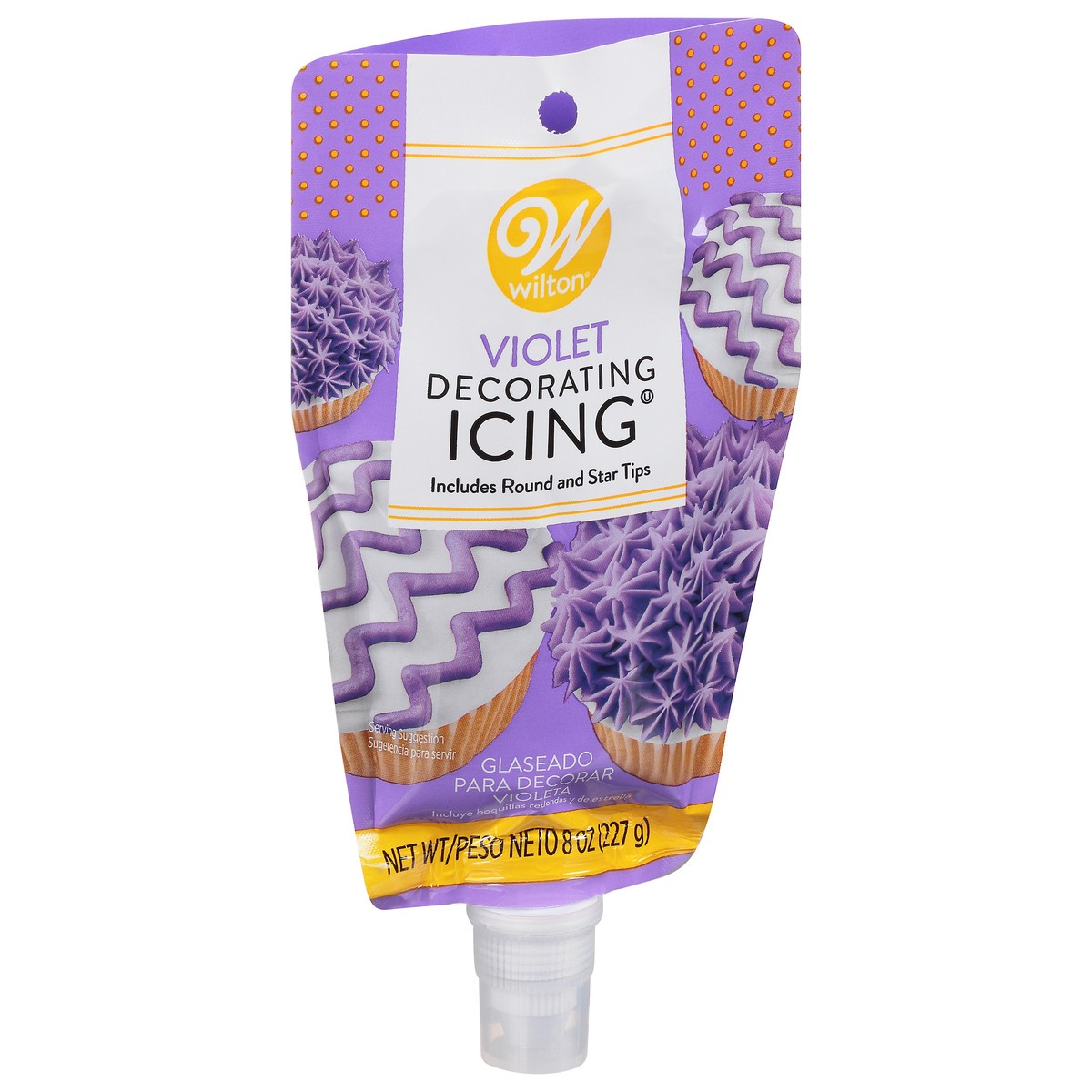 slide 8 of 9, Wilton Violet Decorating Icing 8 oz, 8 oz