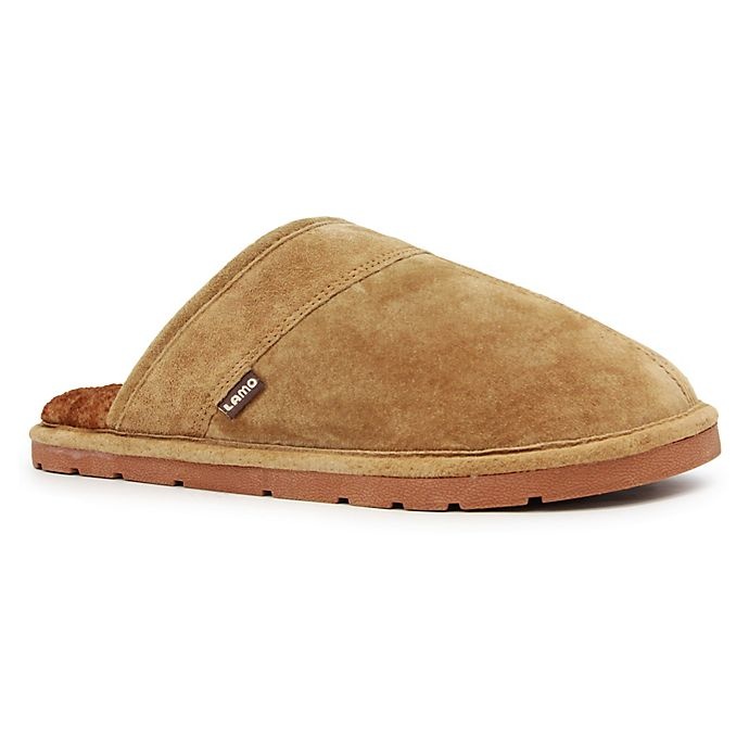 slide 1 of 6, Lamo Classic Size Medium Men's Slipper - Chestnut, 1 ct