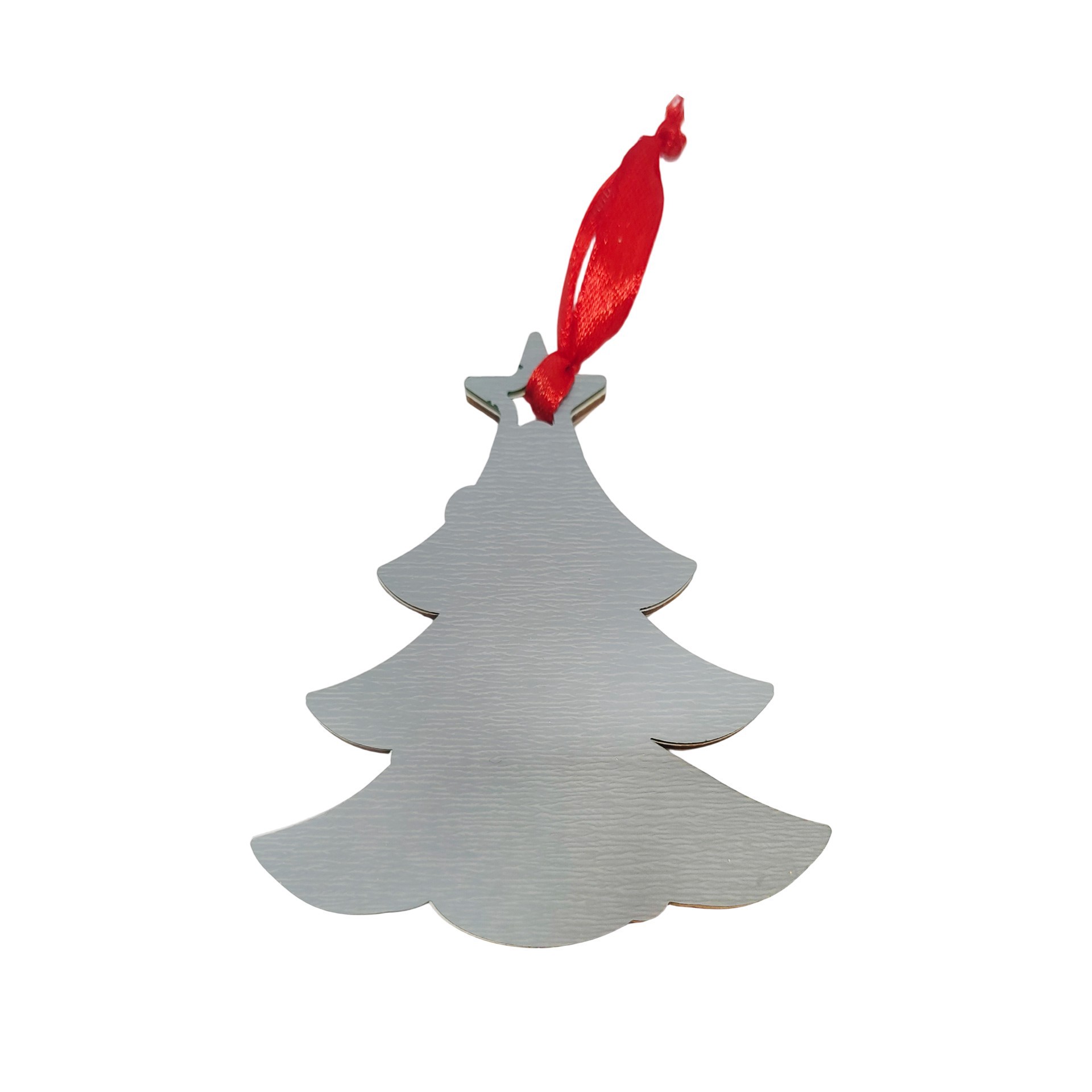 slide 2 of 2, 4" Diy Wood & Acrylic Christmas Tree Ornament By Make Market, 3.75 in x 0.28 in x 4 in
