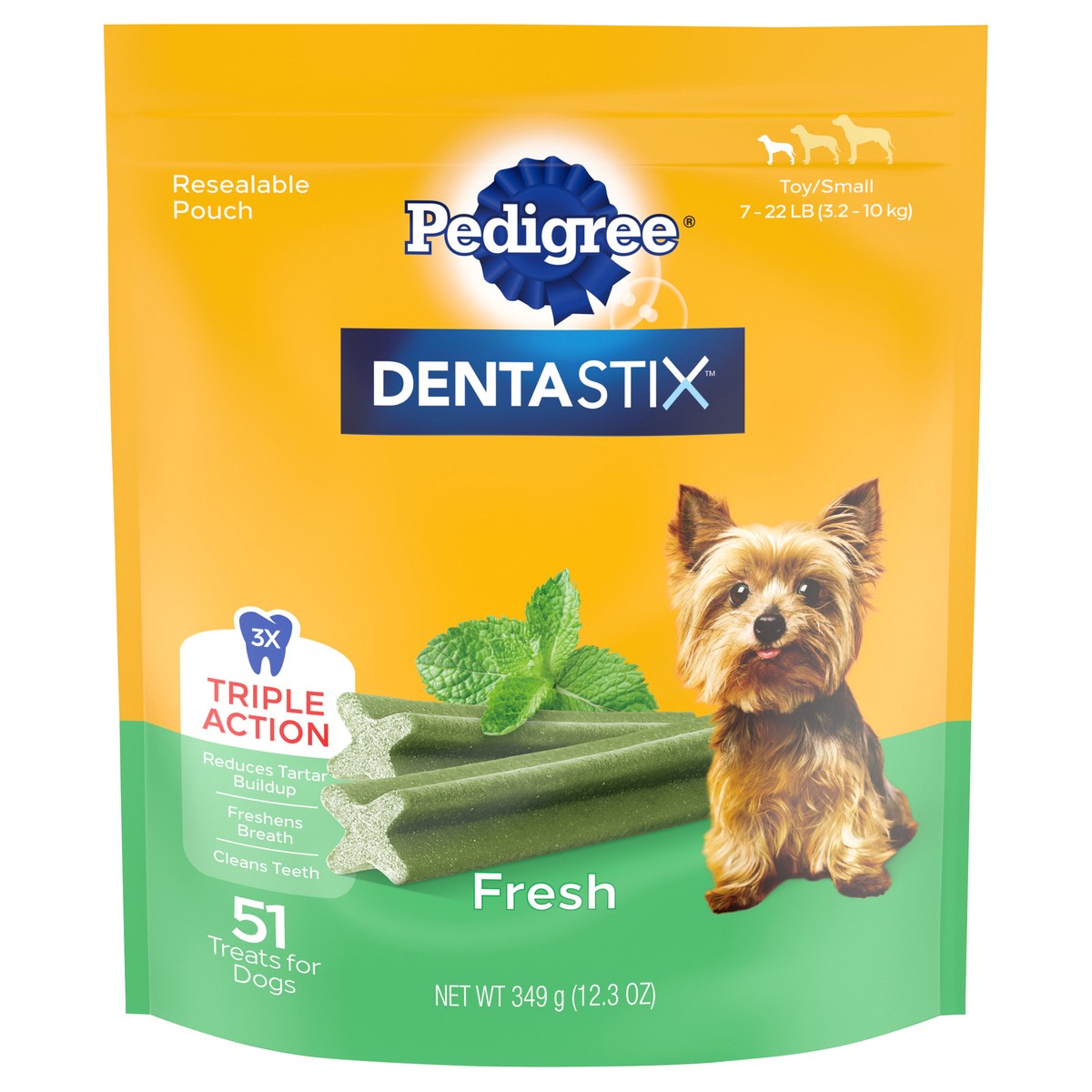 slide 1 of 6, Dentastix Mini Fresh 51 Ct., 51 ct