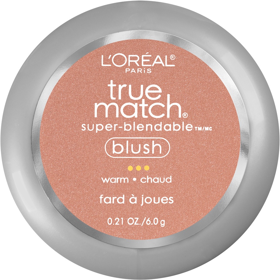 slide 2 of 5, L'Oréal True Match Blush W3-4 Barely Blushing, 0.21 oz