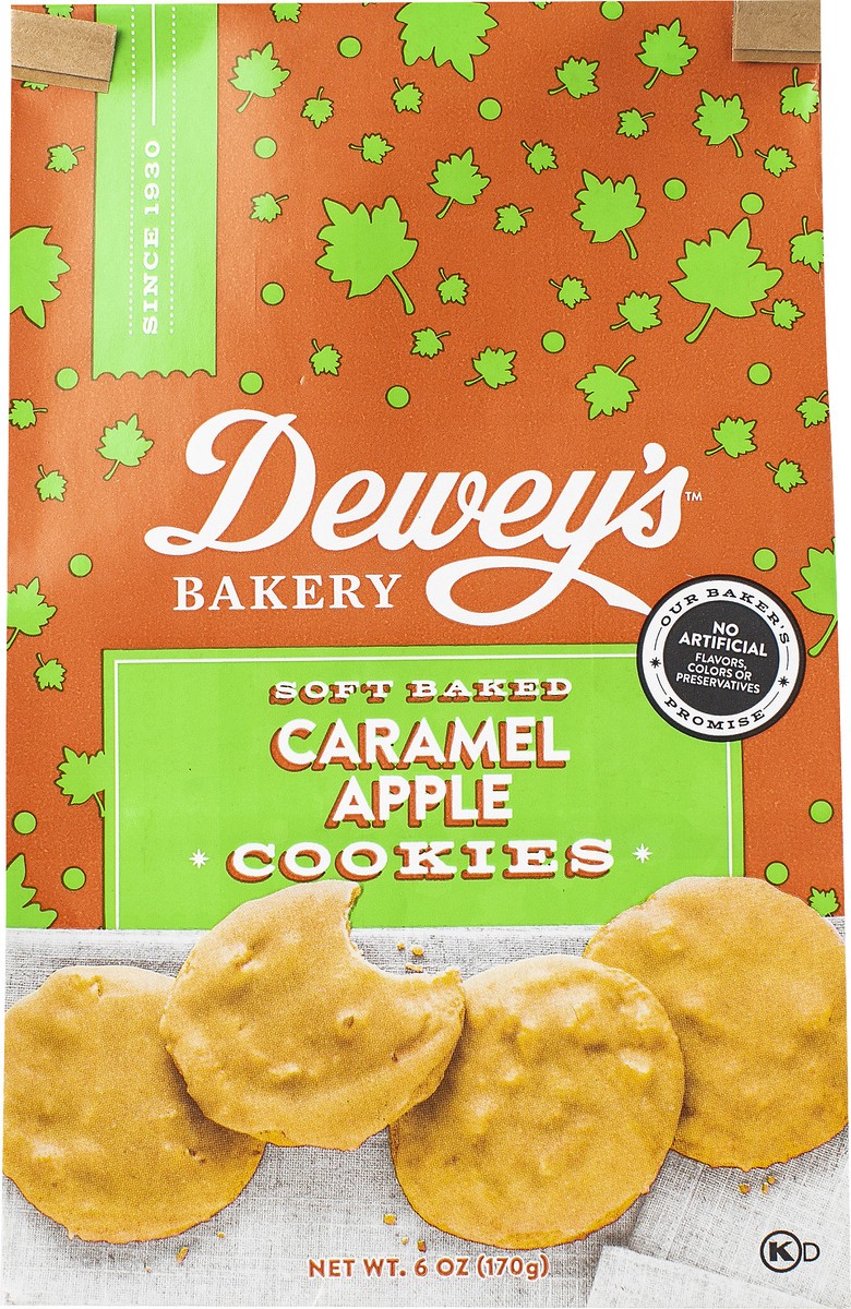 slide 6 of 8, Dewey's Bakery Deweys Cookies Caramel Apple, 6 oz